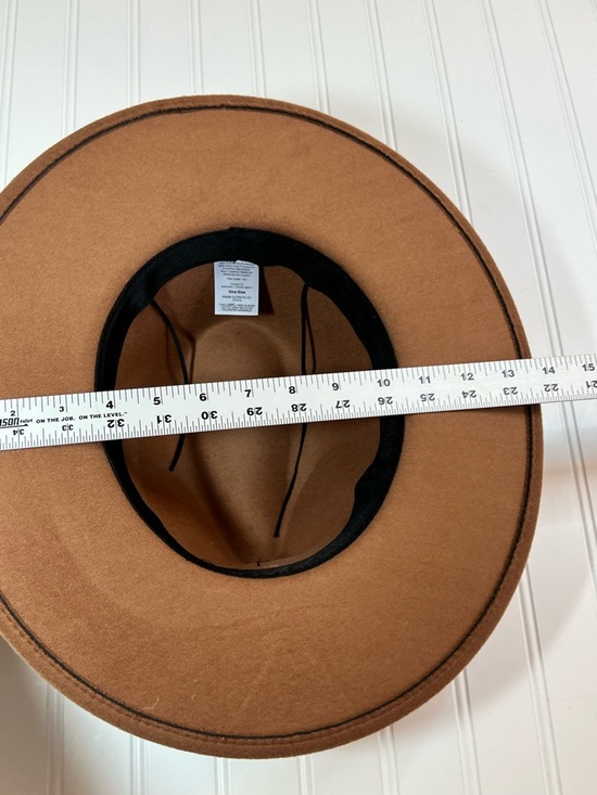 Western Boho Hat Women\'s Brown Felt Hat Handmade main image 6